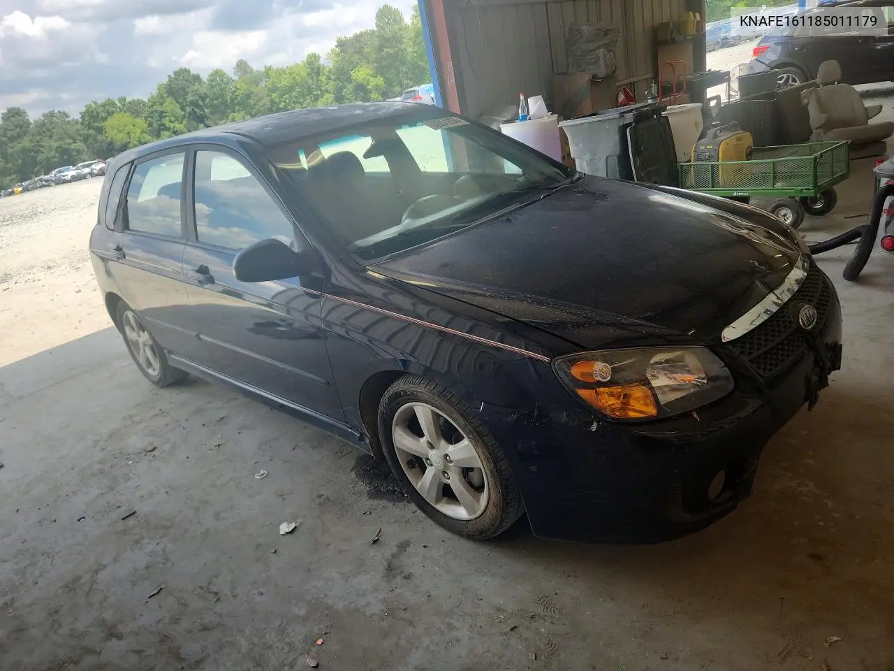 2008 Kia Spectra5 5 Sx VIN: KNAFE161185011179 Lot: 60051206
