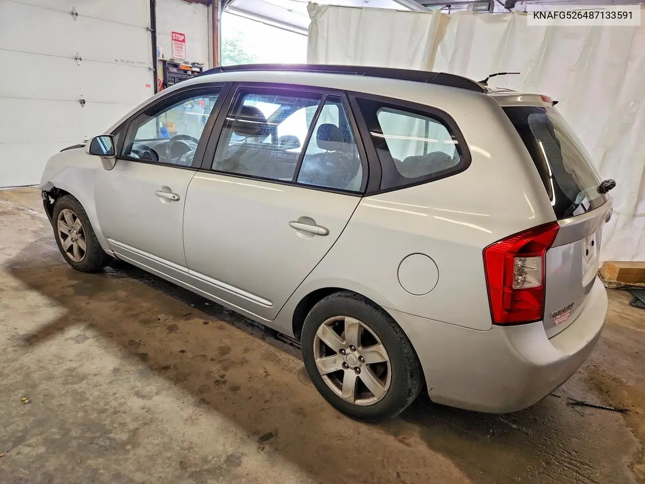 2008 Kia Rondo Lx VIN: KNAFG526487133591 Lot: 60115896