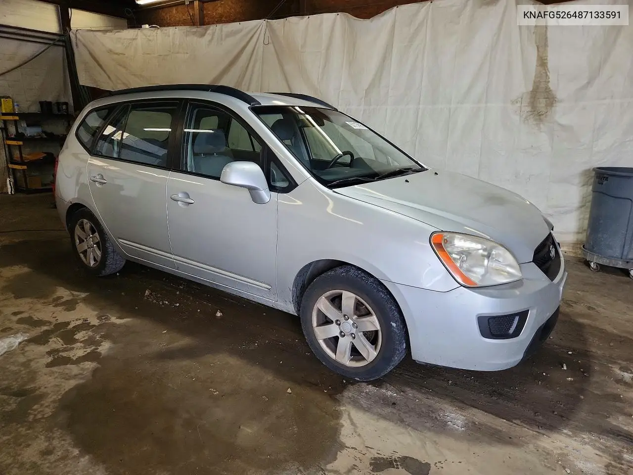 2008 Kia Rondo Lx VIN: KNAFG526487133591 Lot: 60115896