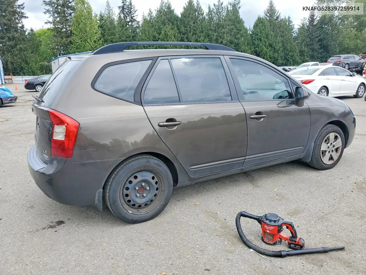 2009 Kia Rondo Base VIN: KNAFG528397259914 Lot: 53133126