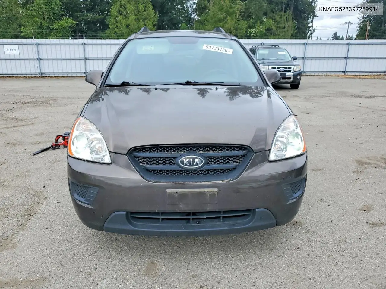 2009 Kia Rondo Base VIN: KNAFG528397259914 Lot: 53133126