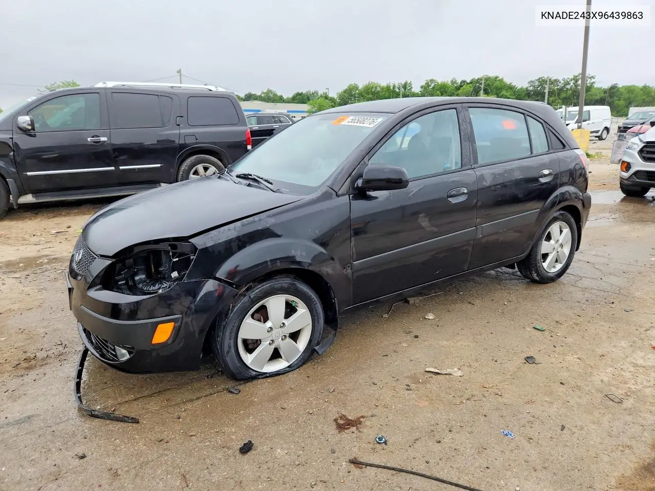 2009 Kia Rio 5 Sx VIN: KNADE243X96439863 Lot: 56508276