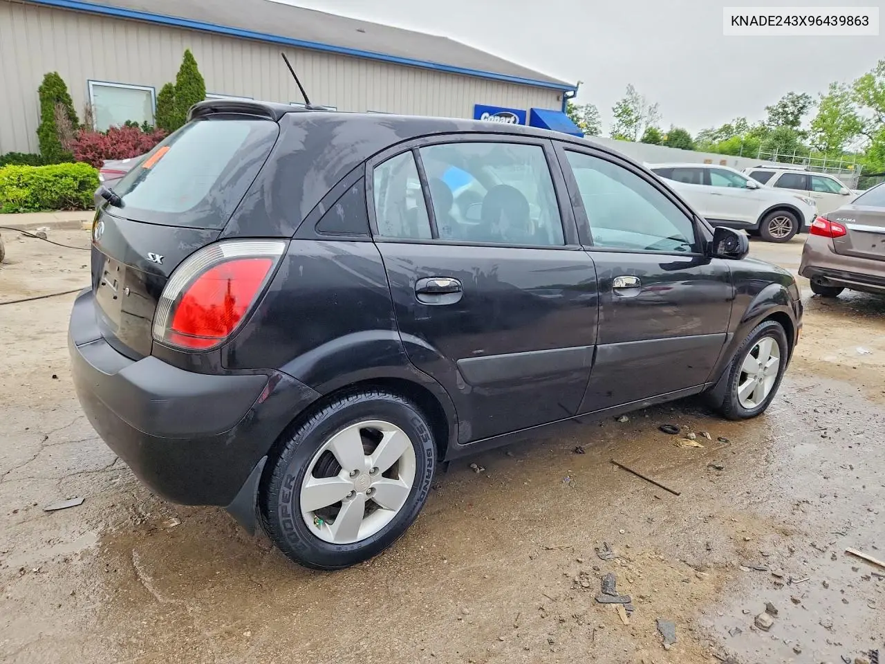 2009 Kia Rio 5 Sx VIN: KNADE243X96439863 Lot: 56508276