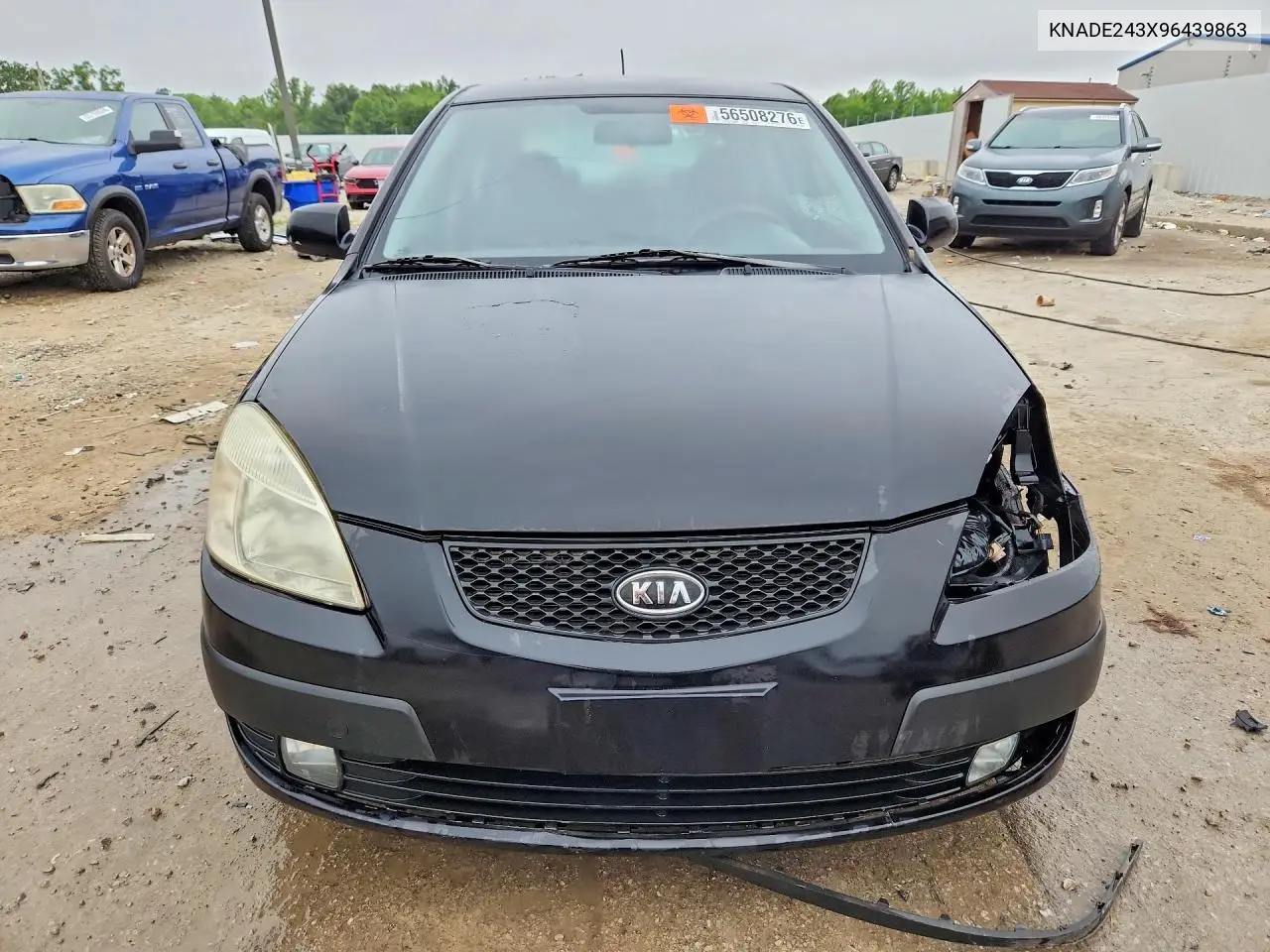 2009 Kia Rio 5 Sx VIN: KNADE243X96439863 Lot: 56508276