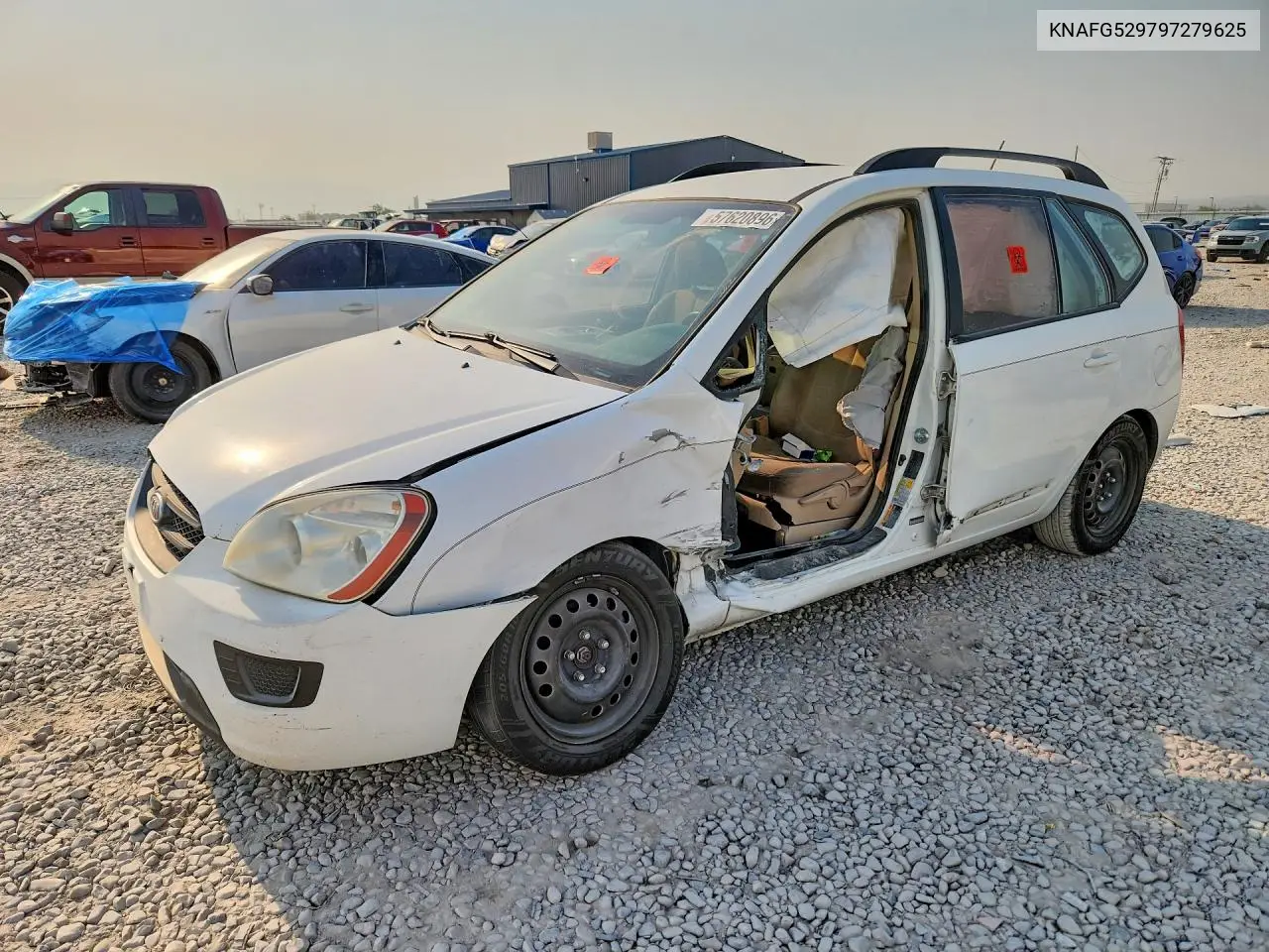 2009 Kia Rondo Base VIN: KNAFG529797279625 Lot: 57620896