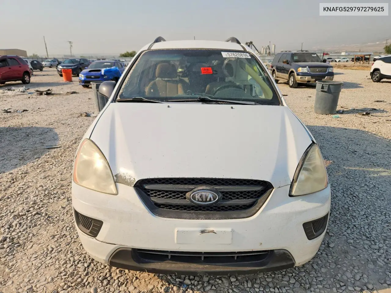2009 Kia Rondo Base VIN: KNAFG529797279625 Lot: 57620896