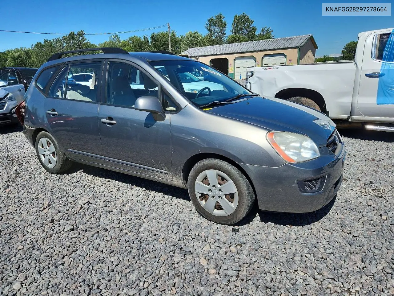 2009 Kia Rondo Base VIN: KNAFG528297278664 Lot: 57687626