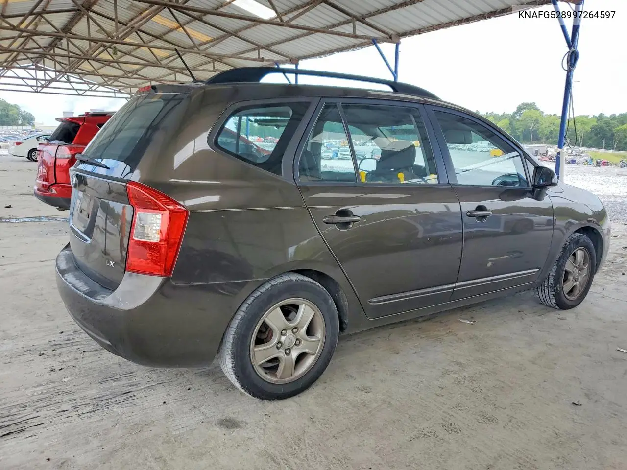 2009 Kia Rondo Base VIN: KNAFG528997264597 Lot: 58685176