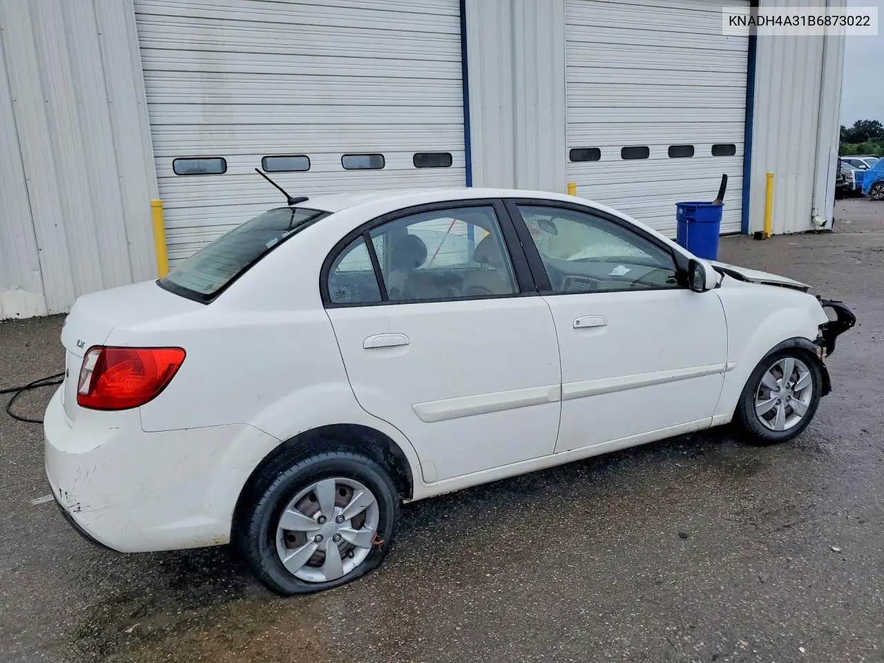 2011 Kia Rio Lx VIN: KNADH4A31B6873022 Lot: 58093056