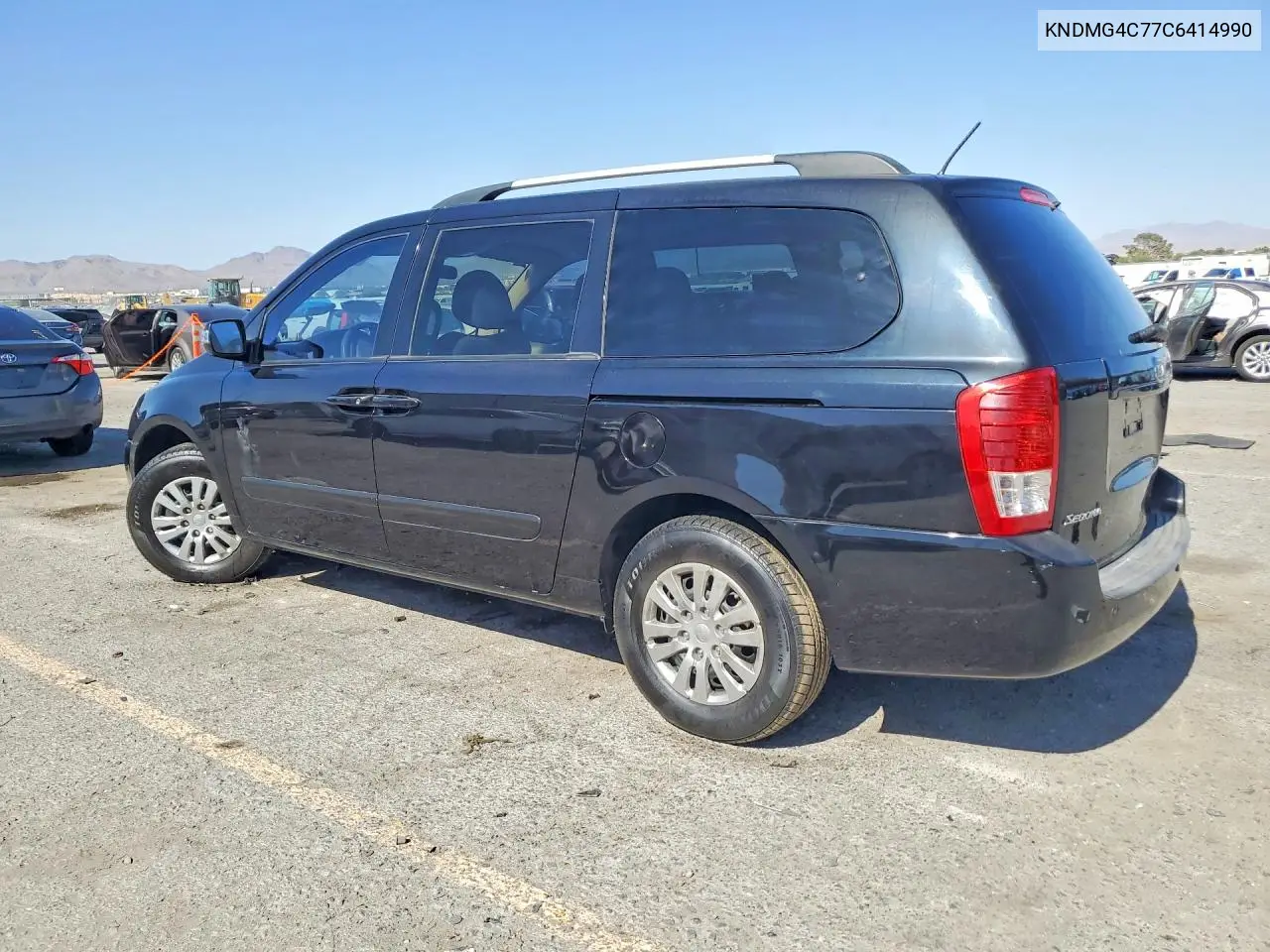 2012 Kia Sedona Lx VIN: KNDMG4C77C6414990 Lot: 56482566