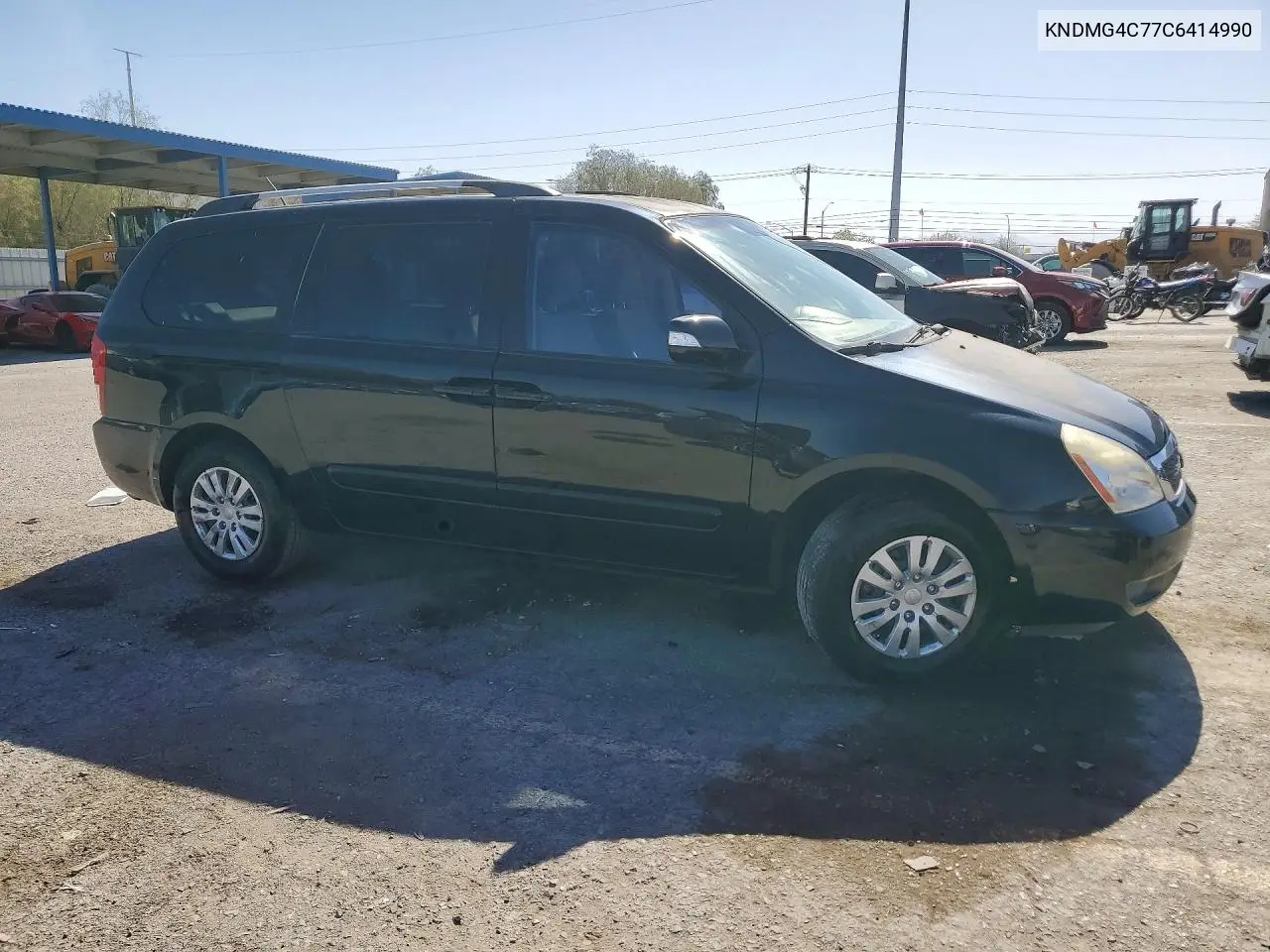 2012 Kia Sedona Lx VIN: KNDMG4C77C6414990 Lot: 56482566