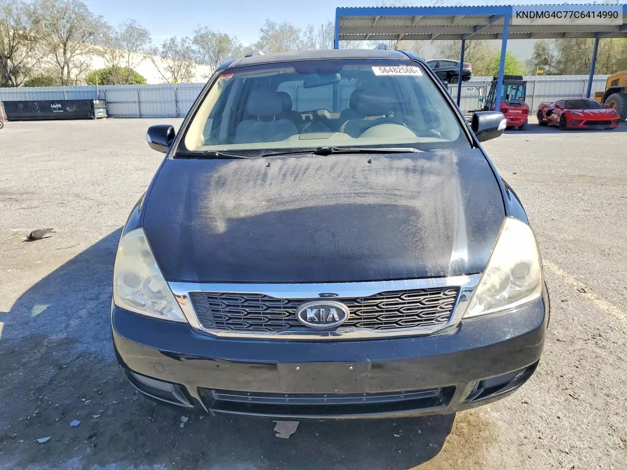2012 Kia Sedona Lx VIN: KNDMG4C77C6414990 Lot: 56482566
