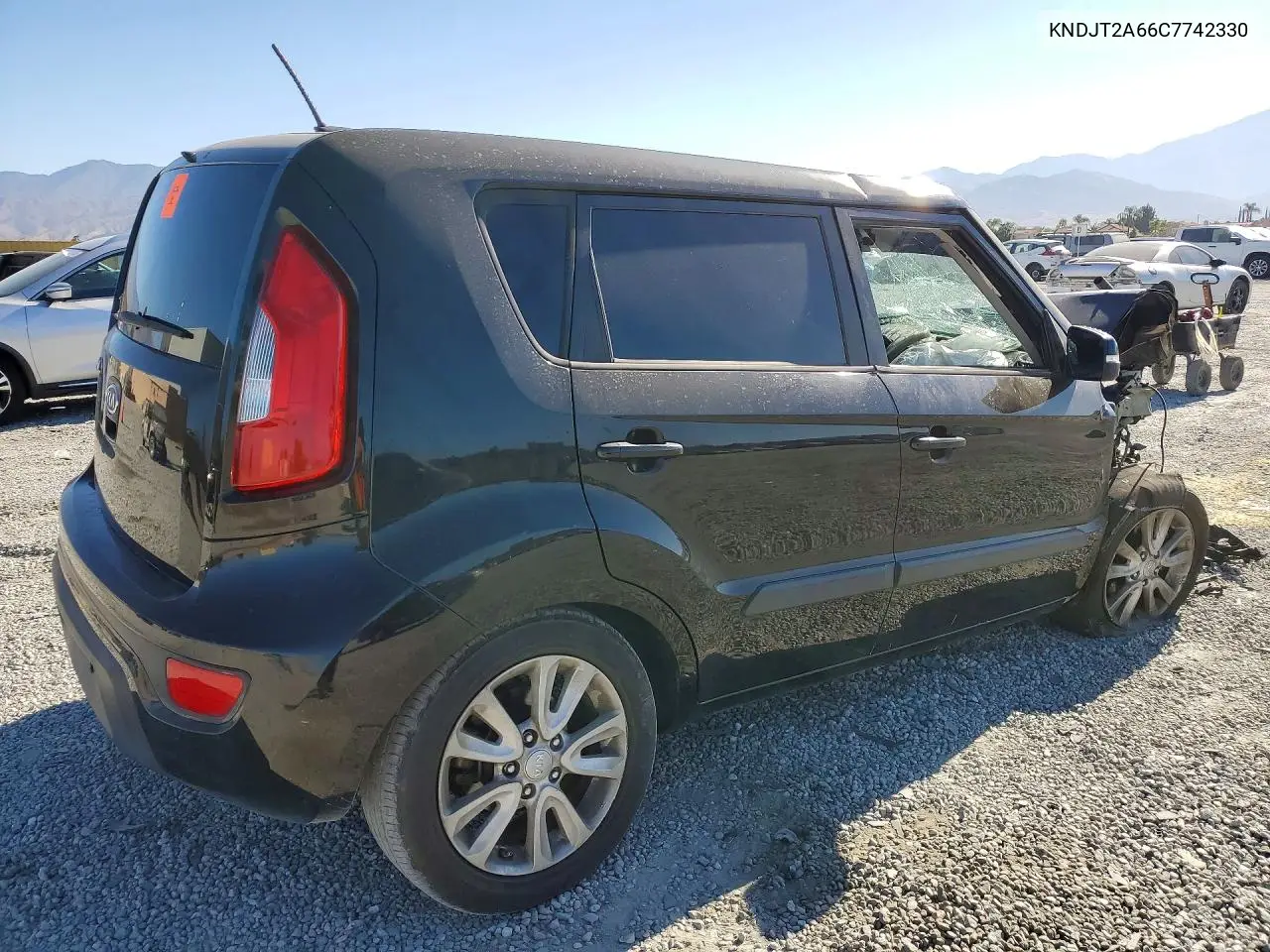 2012 Kia Soul + VIN: KNDJT2A66C7742330 Lot: 56961136