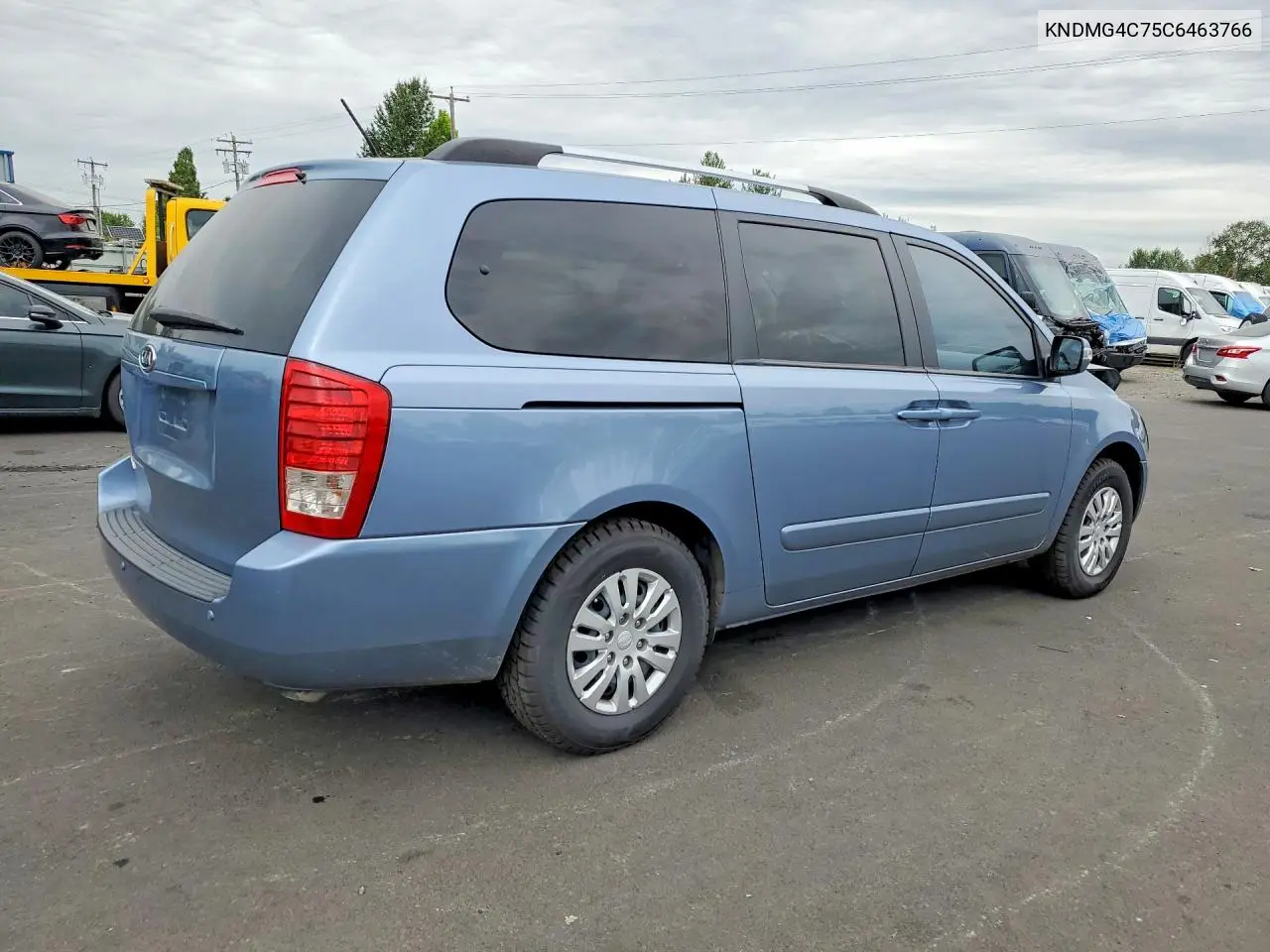 2012 Kia Sedona Lx VIN: KNDMG4C75C6463766 Lot: 58963266