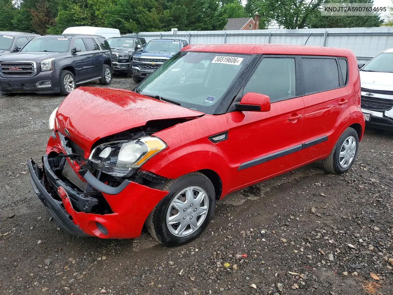 2013 Kia Soul Base VIN: KNDJT2A59D7634695 Lot: 56519606