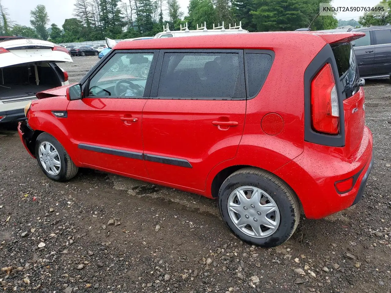 2013 Kia Soul Base VIN: KNDJT2A59D7634695 Lot: 56519606