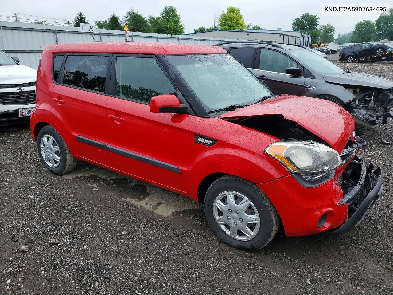 2013 Kia Soul Base VIN: KNDJT2A59D7634695 Lot: 56519606