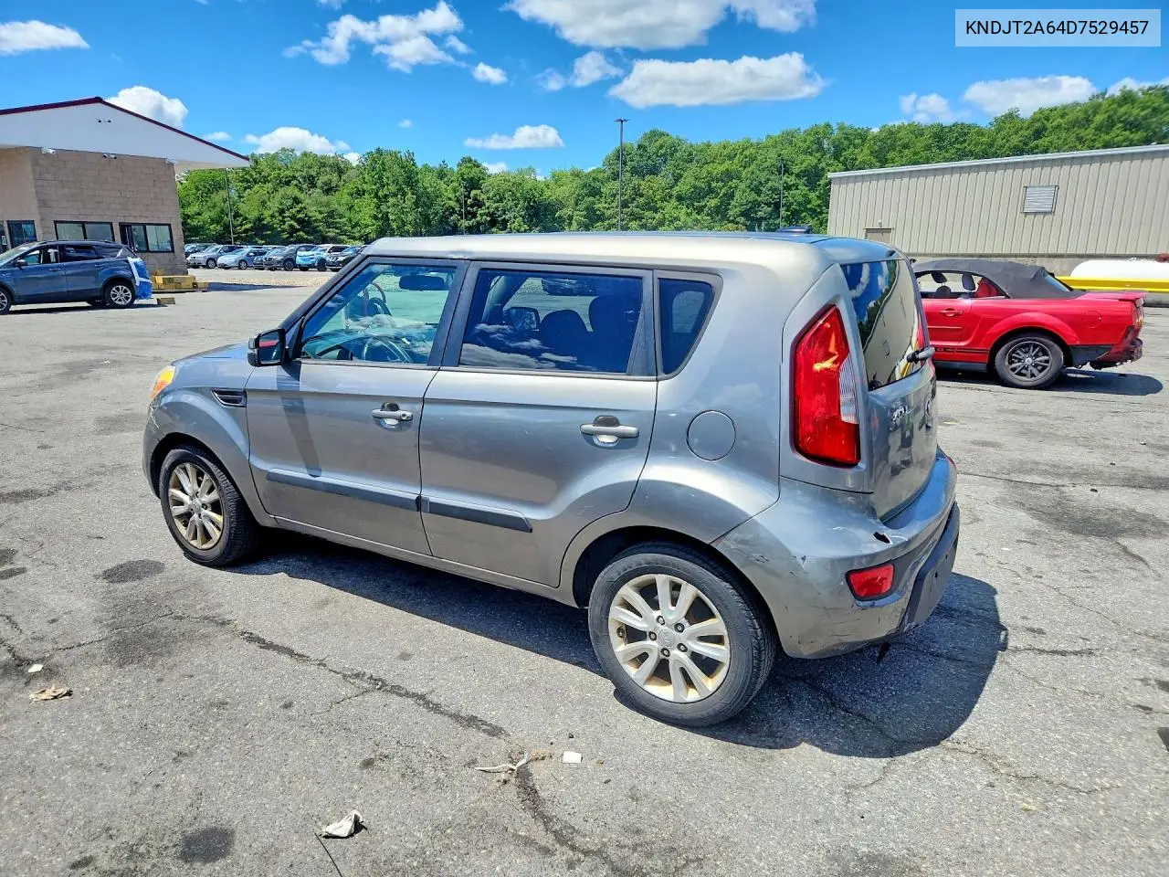 2013 Kia Soul + VIN: KNDJT2A64D7529457 Lot: 57245656