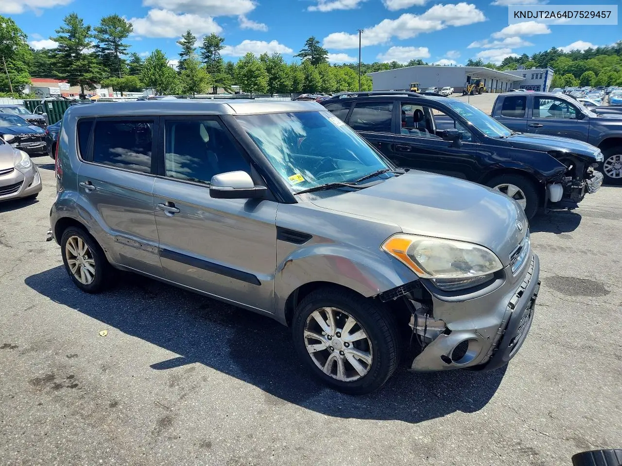 2013 Kia Soul + VIN: KNDJT2A64D7529457 Lot: 57245656