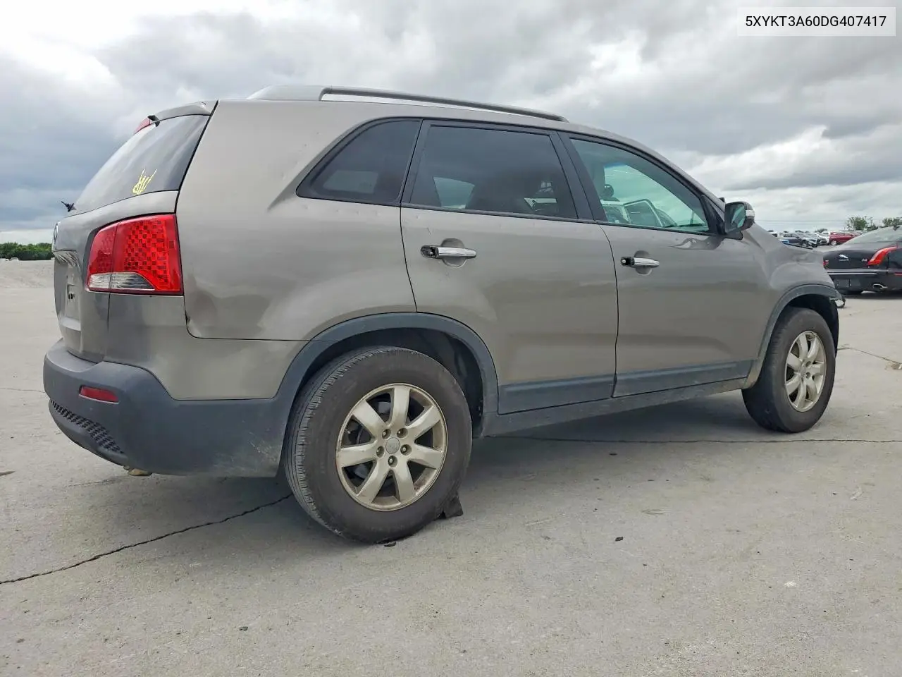 2013 Kia Sorento Lx VIN: 5XYKT3A60DG407417 Lot: 58040176