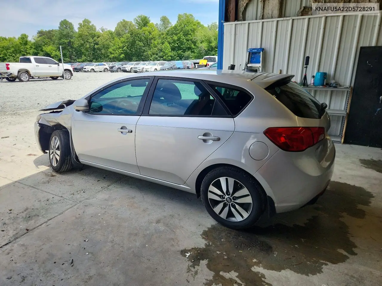 2013 Kia Forte5 Ex VIN: KNAFU5A22D5728291 Lot: 62135456