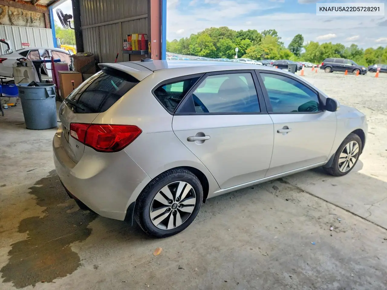 2013 Kia Forte5 Ex VIN: KNAFU5A22D5728291 Lot: 62135456