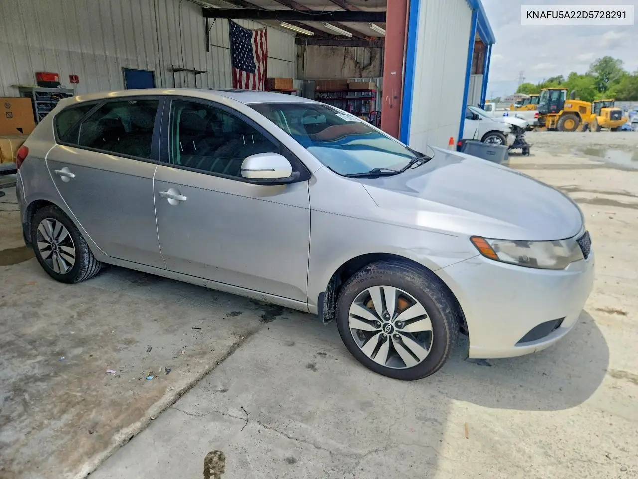2013 Kia Forte5 Ex VIN: KNAFU5A22D5728291 Lot: 62135456