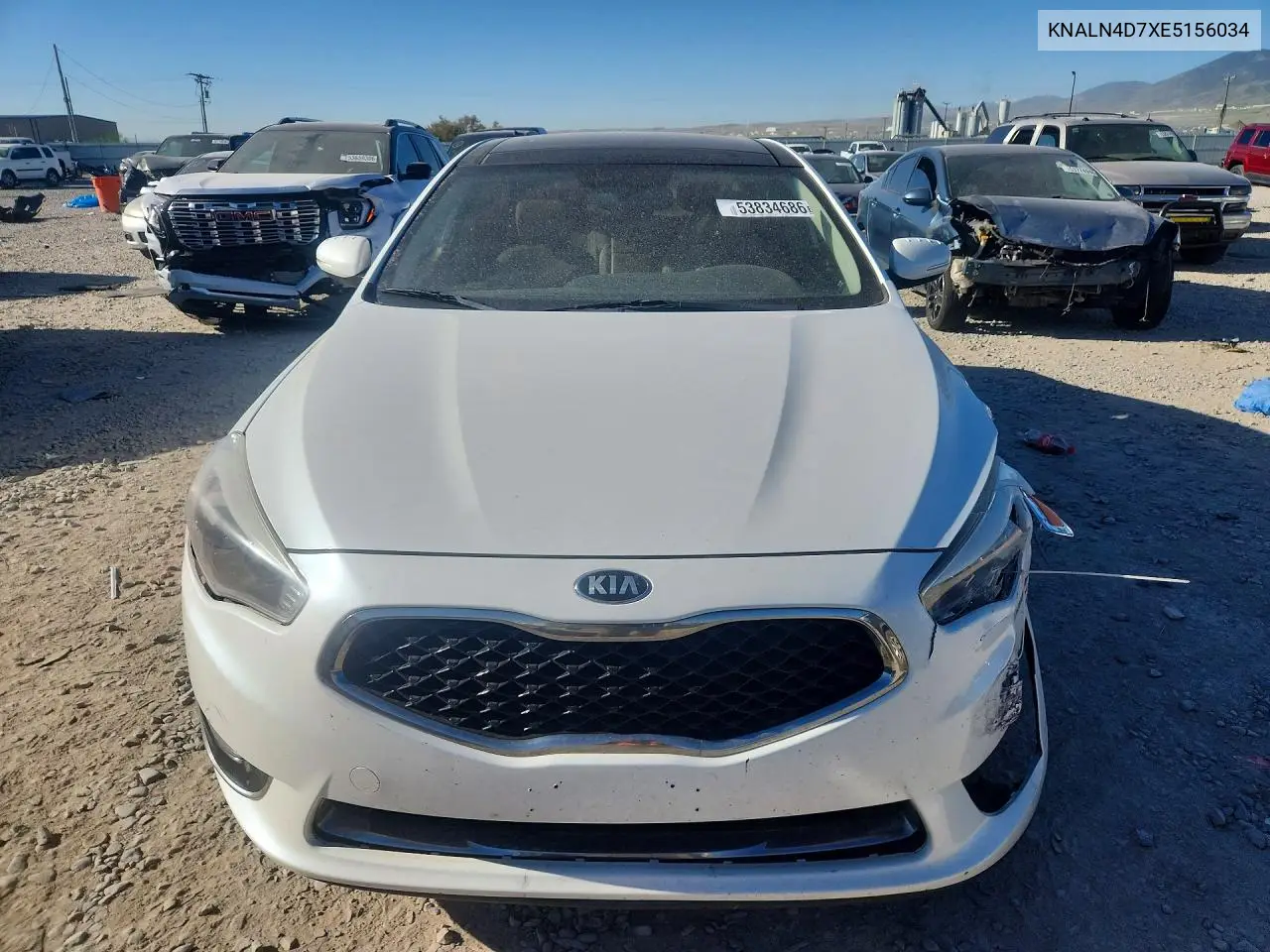 2014 Kia Cadenza Premium VIN: KNALN4D7XE5156034 Lot: 53834686