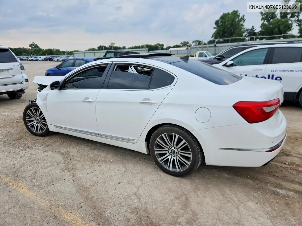 2014 Kia Cadenza VIN: KNALN4D76E5123869 Lot: 55634006