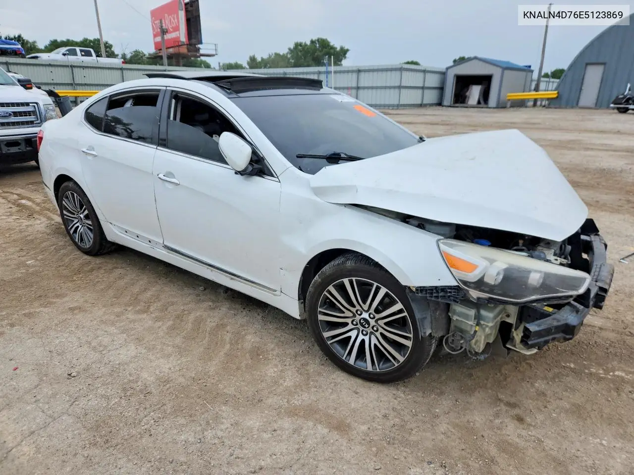 2014 Kia Cadenza VIN: KNALN4D76E5123869 Lot: 55634006