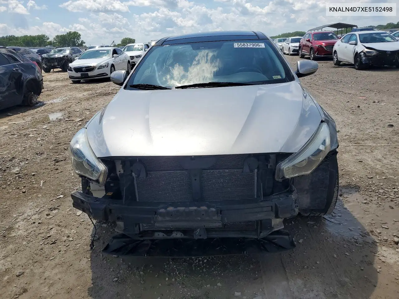 2014 Kia Cadenza Premium VIN: KNALN4D7XE5152498 Lot: 55837906