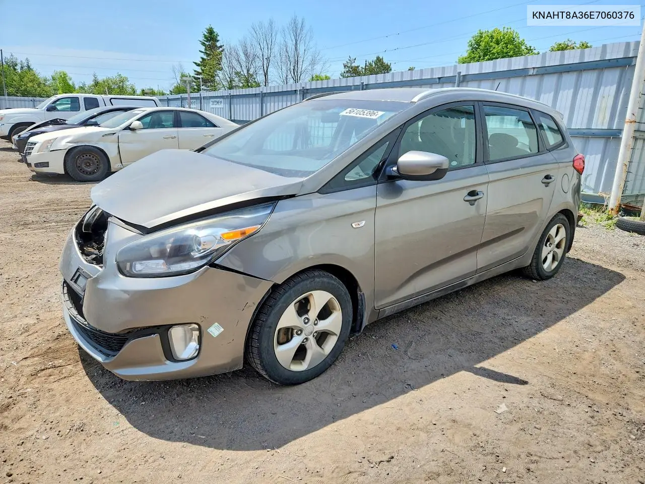 2014 Kia Rondo VIN: KNAHT8A36E7060376 Lot: 56105396