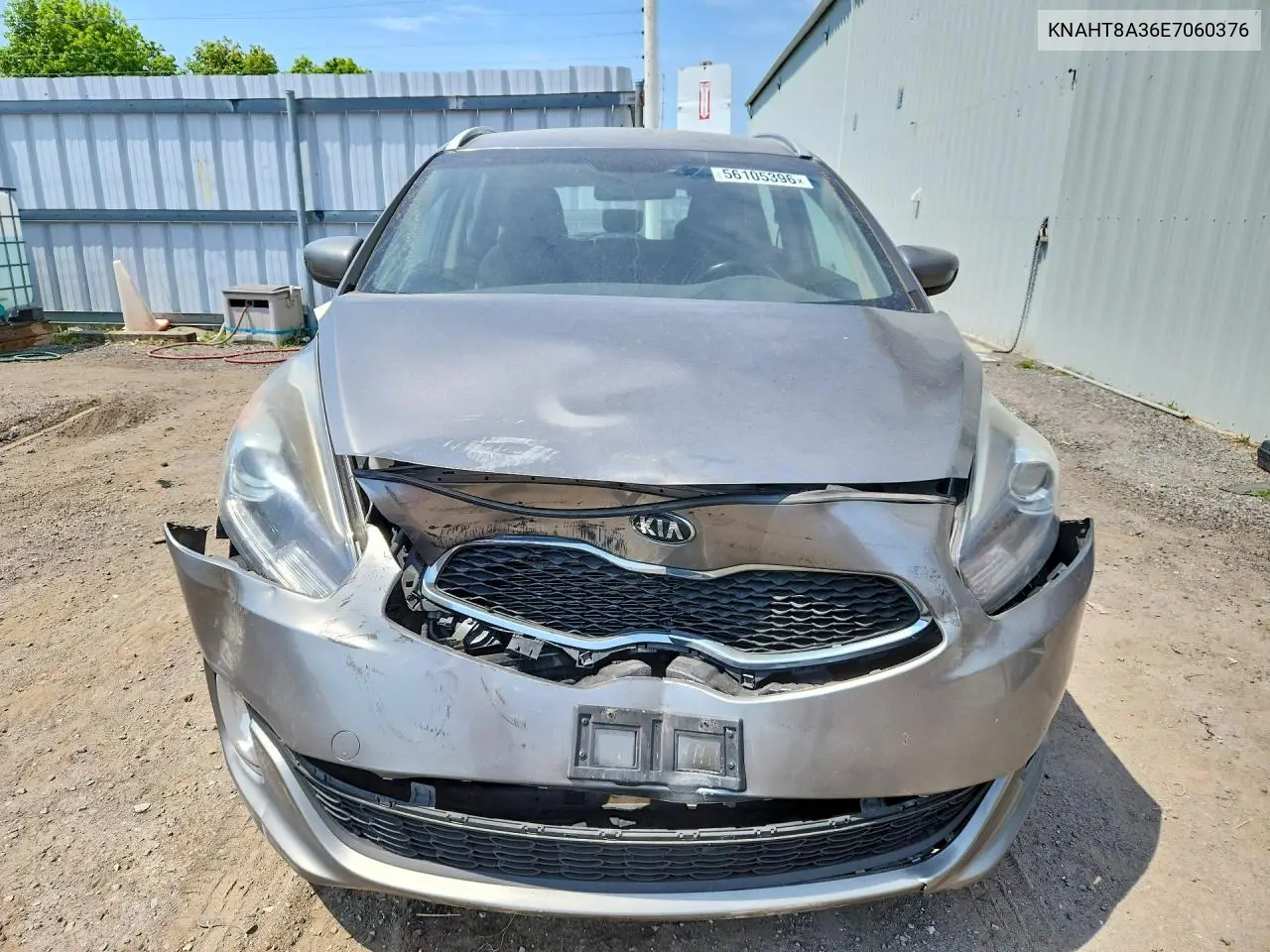 2014 Kia Rondo VIN: KNAHT8A36E7060376 Lot: 56105396
