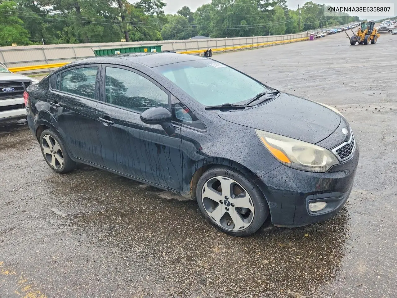 2014 Kia Rio Ex VIN: KNADN4A38E6358807 Lot: 57408306
