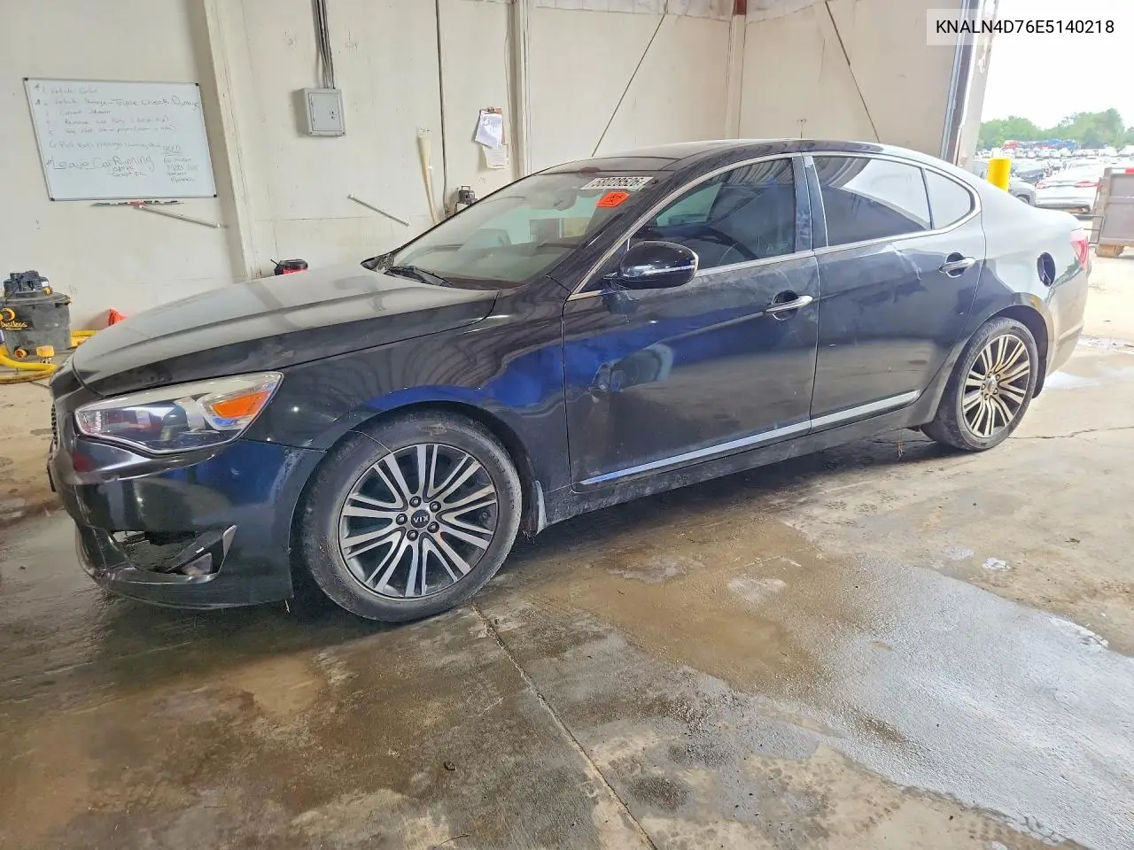 2014 Kia Cadenza Premium VIN: KNALN4D76E5140218 Lot: 58028526