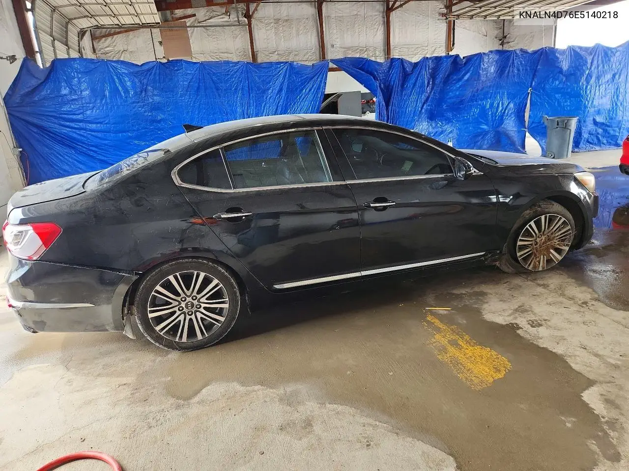 2014 Kia Cadenza Premium VIN: KNALN4D76E5140218 Lot: 58028526