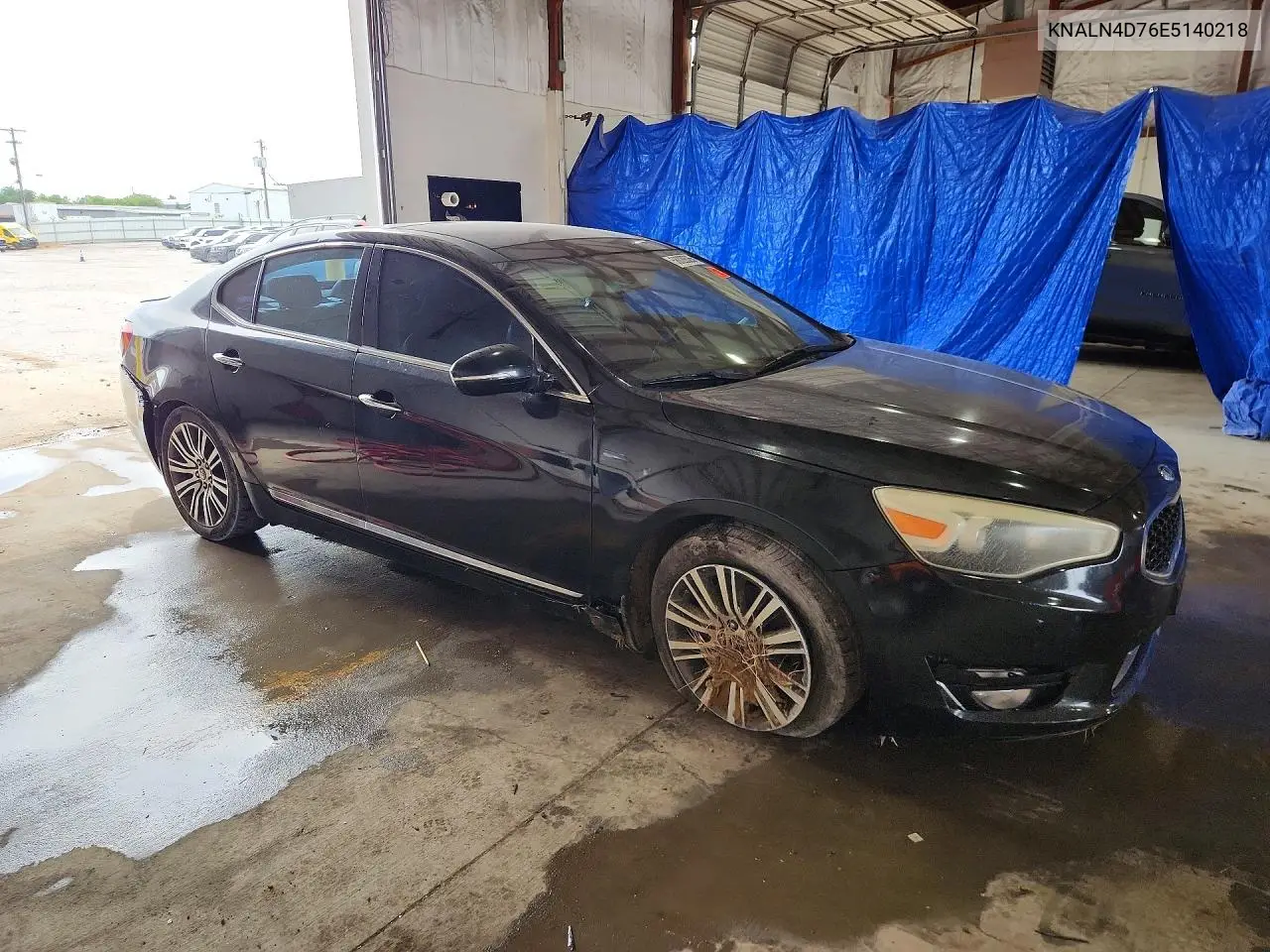 2014 Kia Cadenza Premium VIN: KNALN4D76E5140218 Lot: 58028526