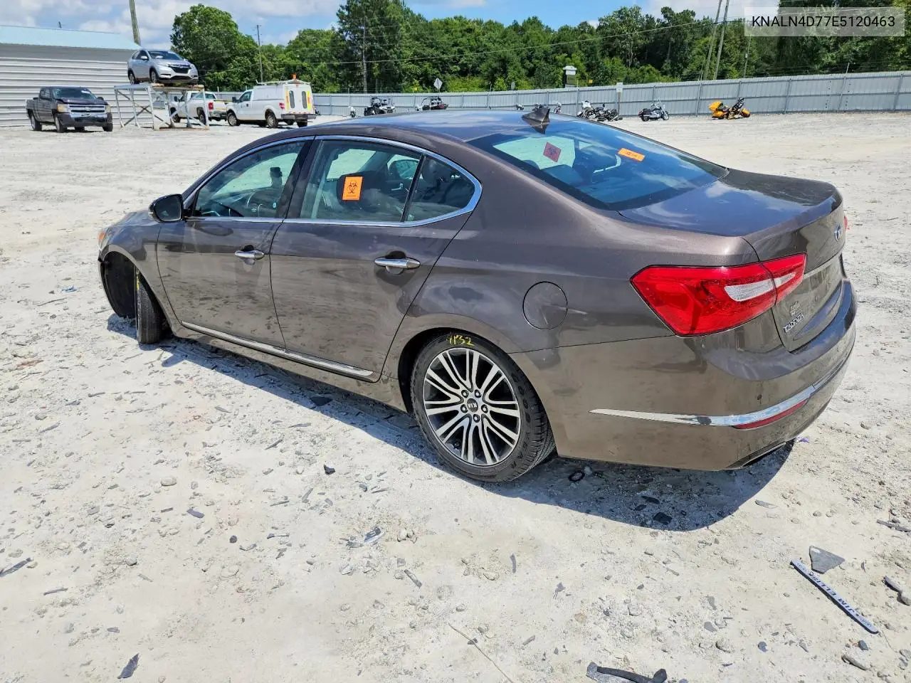 2014 Kia Cadenza Premium VIN: KNALN4D77E5120463 Lot: 58444466