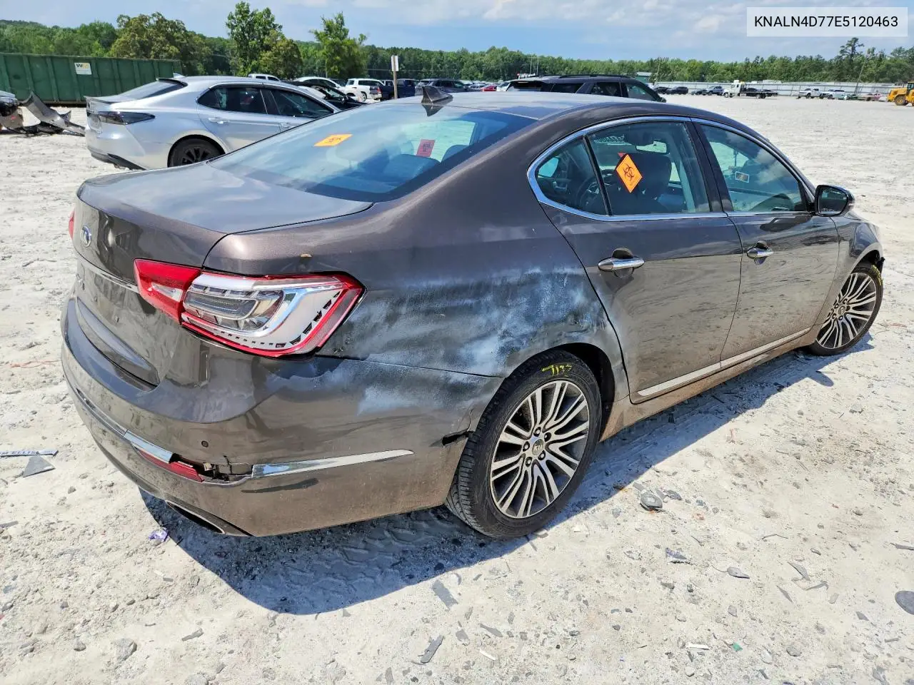 2014 Kia Cadenza Premium VIN: KNALN4D77E5120463 Lot: 58444466