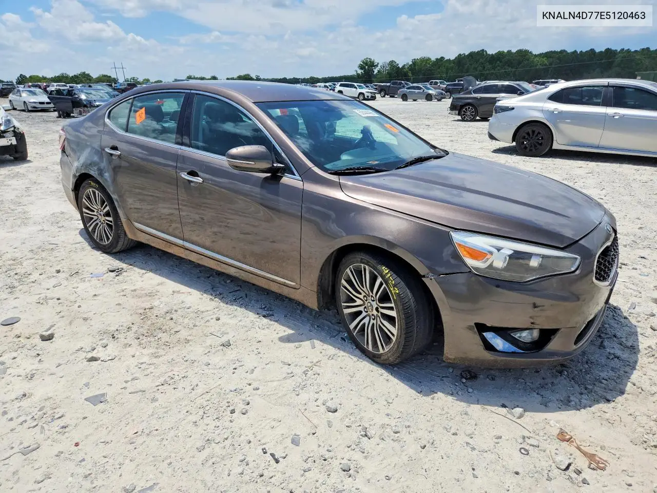 2014 Kia Cadenza Premium VIN: KNALN4D77E5120463 Lot: 58444466