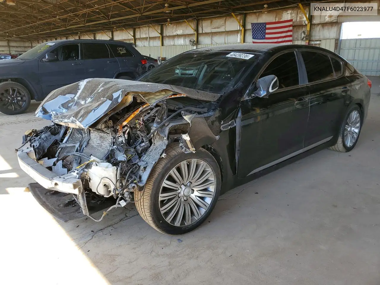 2015 Kia K900 Premium VIN: KNALU4D47F6023977 Lot: 48439236