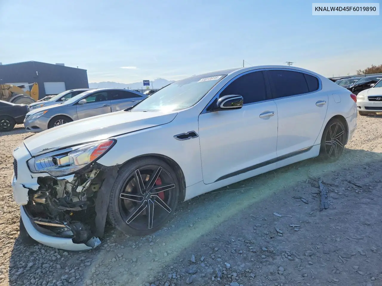 2015 Kia K900 Luxury VIN: KNALW4D45F6019890 Lot: 53018916