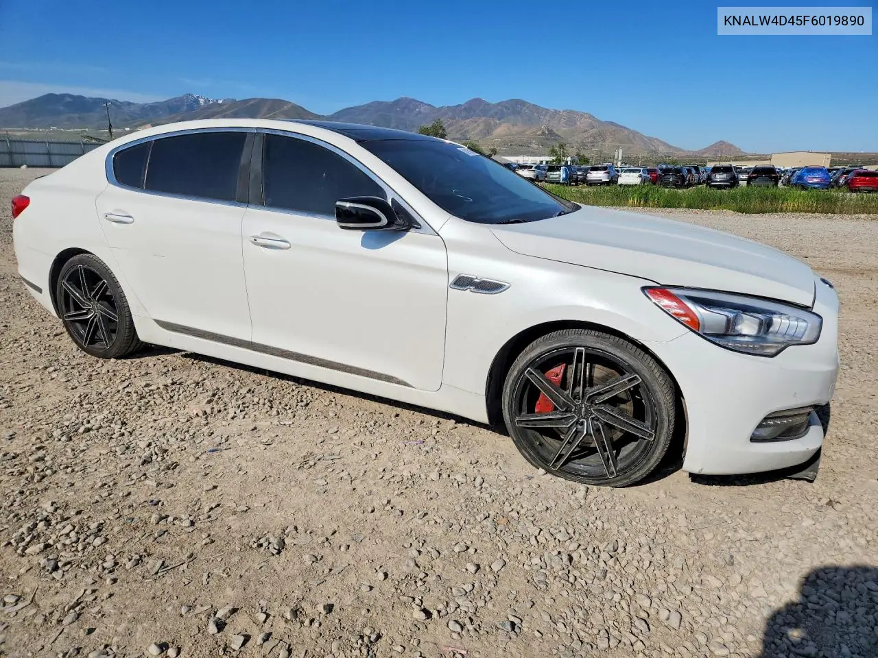 2015 Kia K900 Luxury VIN: KNALW4D45F6019890 Lot: 53018916
