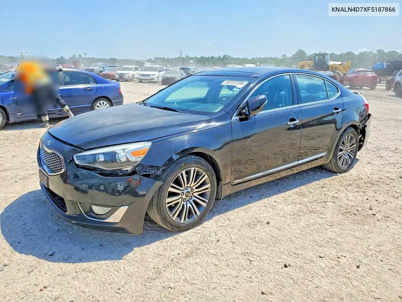 2015 Kia Cadenza Premium VIN: KNALN4D7XF5187866 Lot: 53737206