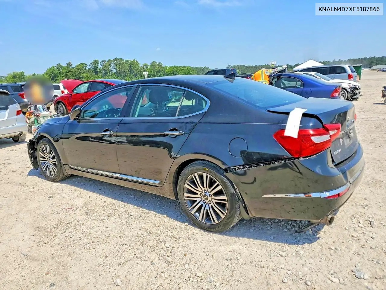 2015 Kia Cadenza Premium VIN: KNALN4D7XF5187866 Lot: 53737206