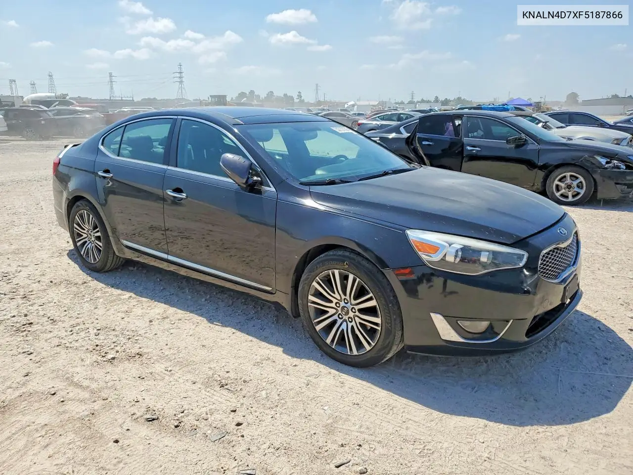 2015 Kia Cadenza Premium VIN: KNALN4D7XF5187866 Lot: 53737206