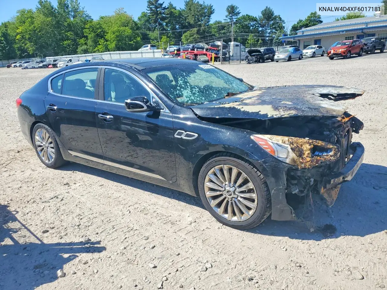 2015 Kia K900 Luxury VIN: KNALW4D4XF6017181 Lot: 54952546