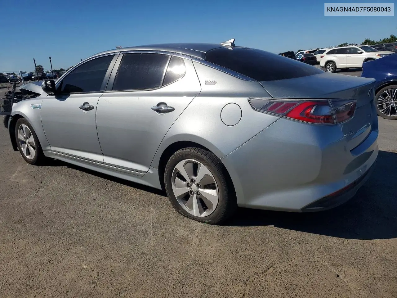 2015 Kia Optima Hybrid VIN: KNAGN4AD7F5080043 Lot: 56272986