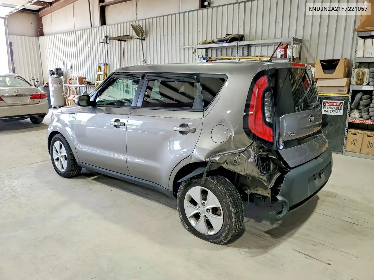 2015 Kia Soul Base VIN: KNDJN2A21F7221057 Lot: 57051486
