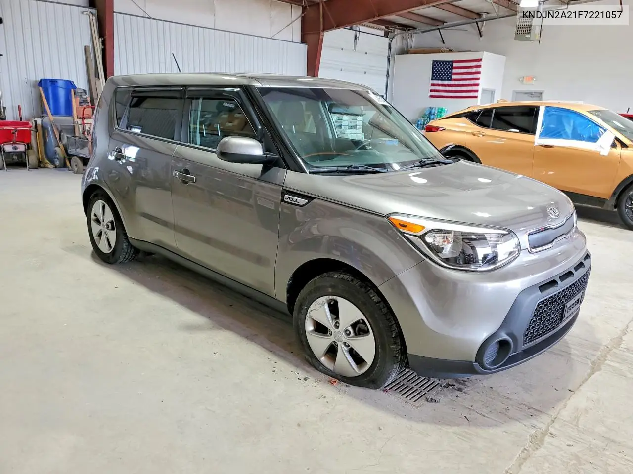 2015 Kia Soul Base VIN: KNDJN2A21F7221057 Lot: 57051486